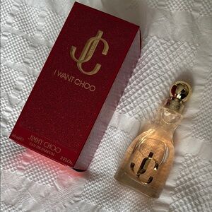 Jimmy Choo I Want Choo Eau de Parfum 2 oz, Sprayed Once!